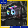 PC VTCOM x ALPHARD x CHALLENGER ( RYZEN 7 5700X3D / 16GB (8GBX2) / 256GB / RX 6600 8GB )
