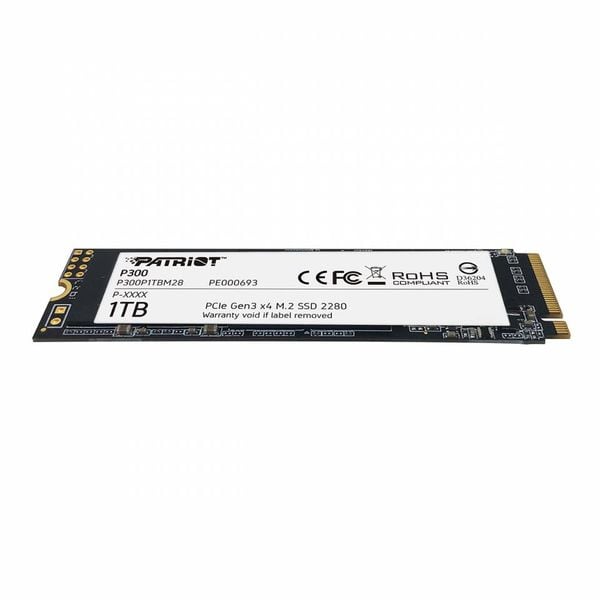 Ổ cứng SSD PATRIOT P300 1TB M.2 NVMe Gen 3 ( P300P1TBM28 )