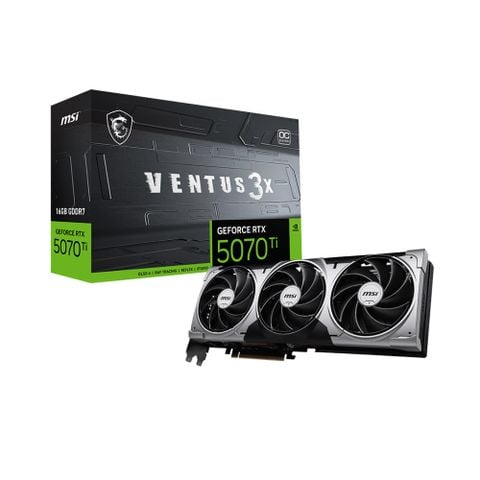 VGA MSI GeForce RTX 5070Ti VENTUS X3 16GB OC