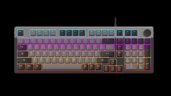 Bàn phím cơ DareU EK98L V2 Dream Switch Đen Xám/Grey Black