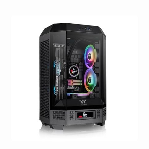 Vỏ case THERMALTAKE TOWER 300 MID TOWER SNOW EDITION - ATX  Đen/Black
