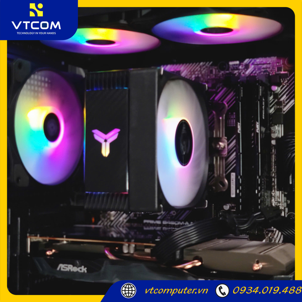 PC VTCOM x ALPHARD x CHALLENGER ( RYZEN 7 5700X3D / 16GB (8GBX2) / 256GB / RX 6600 8GB )