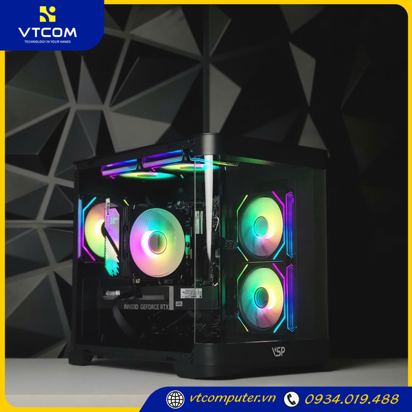 PC VTCOM x AQUANAUT x TWIN ( i5 13400F / 16GB / 512GB / RTX 5060 8GB )