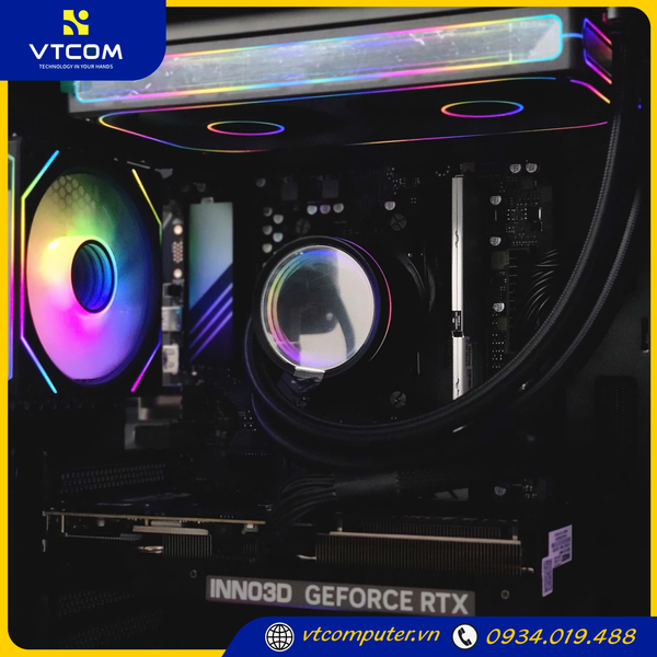 PC VTCOM x WOONDEN x TWIN ( Ryzen 5 7500F / 16GB / 512GB / RTX 5070 12GB )