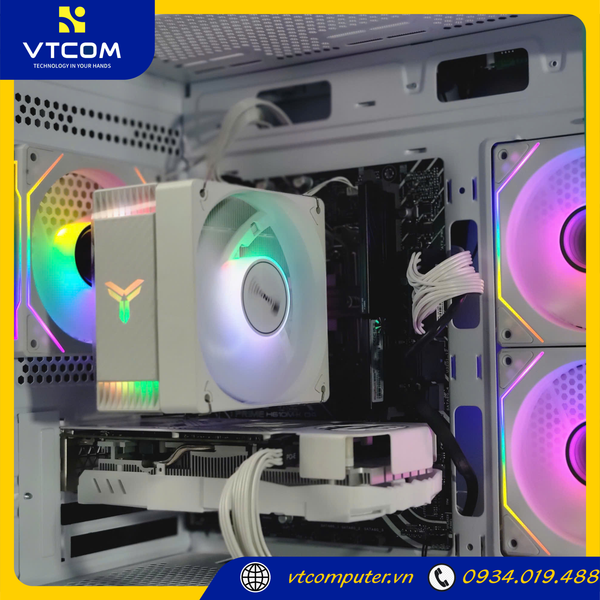 PC VTCOM x ALPHARD x UNIKA BLIZZARDS ( I3 12100F / 16GB / 256GB / RX580 8GB )