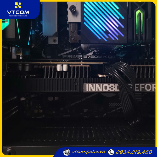 PC VTCOM x VIEW x TWIN ( i5 13400F / 16GB / 512GB / RTX 5060Ti 8GB )