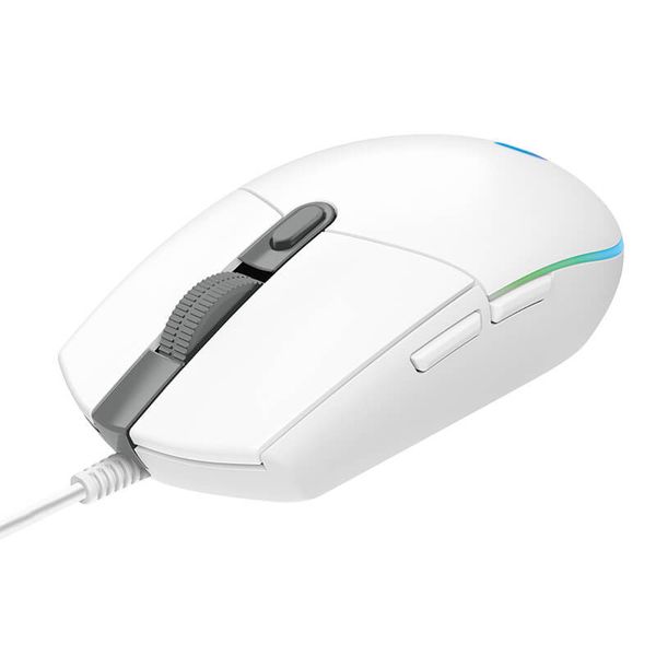 Chuột có dây G203 Lightsync Gaming Trắng/White