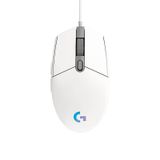 Chuột có dây G203 Lightsync Gaming Trắng/White