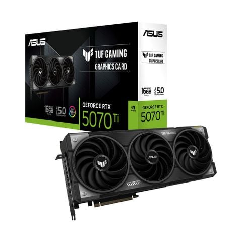 Card màn hình ASUS TUF Gaming GeForce RTX 5070Ti 16GB GDDR7 OC Edition (TUF-RTX5070TI-O16G-GAMING)