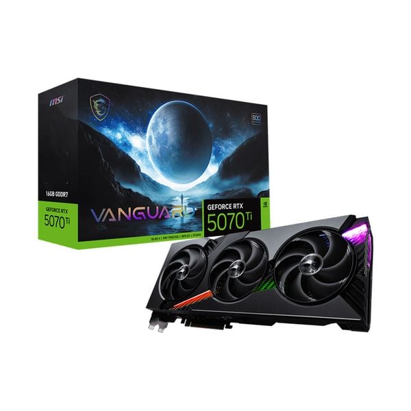Card màn hình MSI GeForce RTX 5070Ti 16G VANGUARD SOC