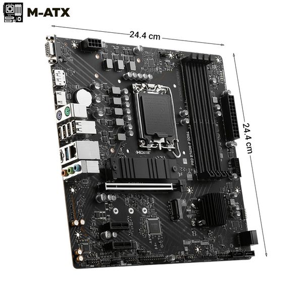 Bo mạch chủ MSI B760M-P PRO D4