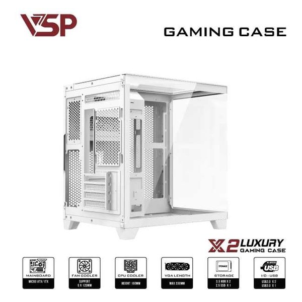 Vỏ Case VSP X2 LUXURY Trắng/White