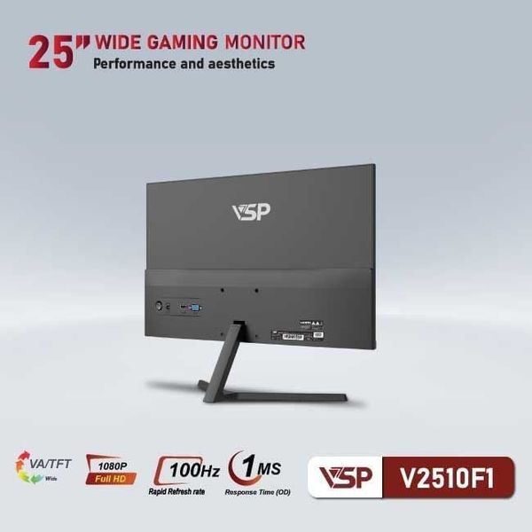 Màn hình phẳng VSP V2510F1 24'' FHD VA 100Hz 1Ms
