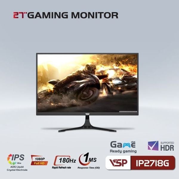 Màn hình phẳng VSP IP2718G 27'' FHD IPS 180Hz 1ms Chuyên Game