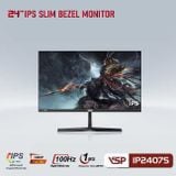Màn hình phẳng VSP IP2407S  FHD 100Hz Đen
