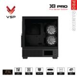 Vỏ case VSP X3 Pro Monitor Gamer Edition Đen/Black | ATX