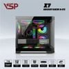 Vỏ Case VSP X7 AQUANAUT GAMING Đen/Black | Micro ATX (No FAN)