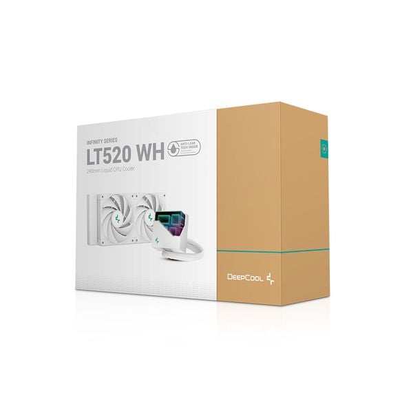 Tản nhiệt AIO DEEPCOOL LT520 ARGB Trắng/White