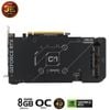 Card màn hình VGA ASUS Dual GeForce RTX 4060Ti 8GB GDDR6 - Đen/Black