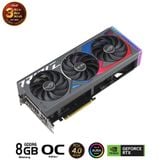 Card màn hình ASUS ROG Strix GeForce RTX 4060 OC 3 Fan Đen/Black