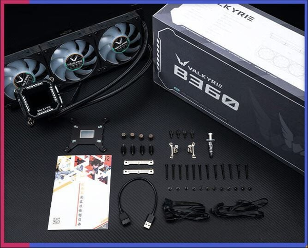 Tản nhiệt AIO Valkyrie B360 ARGB - Đen/Black