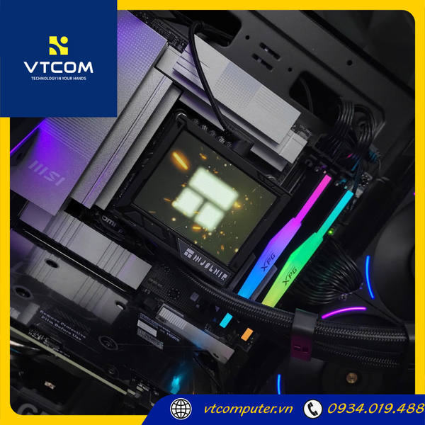 PC VTCOM x OCEAN x DUAL ( Ultra 5 245KF / 32GB / 1TB / RTX 4070 )