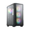 Vỏ case VSP KA27 - ATX  ( Sẵn 4 Fan ) Đen/Black