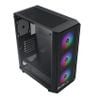 Vỏ case XIGMATEK DOU X 3F EN45172 ( Sẵn 3 Fan ) Đen/Black