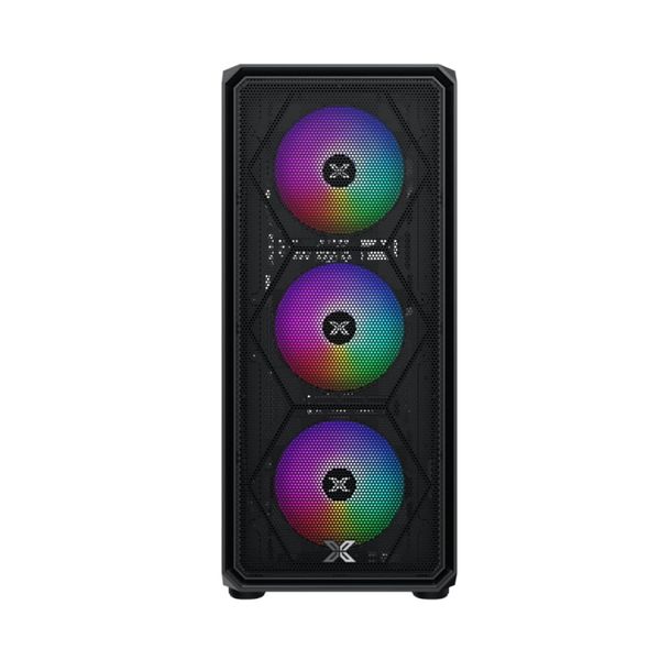Vỏ case XIGMATEK DOU X 3F EN45172 ( Sẵn 3 Fan ) Đen/Black