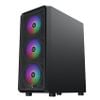 Vỏ case XIGMATEK DOU X 3F EN45172 ( Sẵn 3 Fan ) Đen/Black