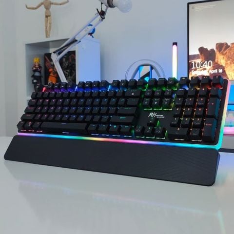 BÀN PHÍM CƠ ROYAL KLUDGE RK918 ĐEN BLUE / RED SWITCH NEW