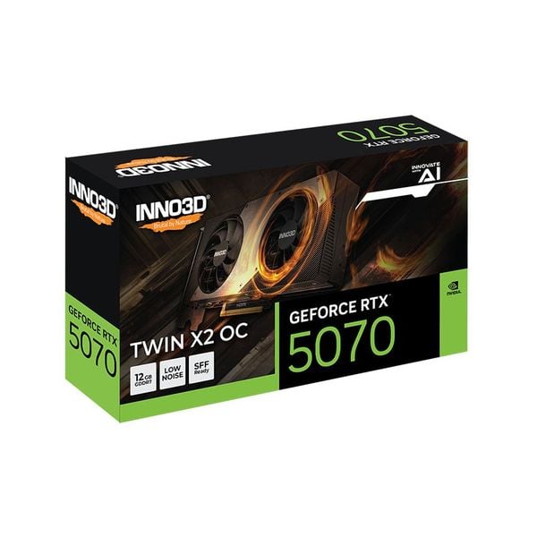 Card màn hình INNO3D GeForce RTX 5070 X2 TWIN 12GB