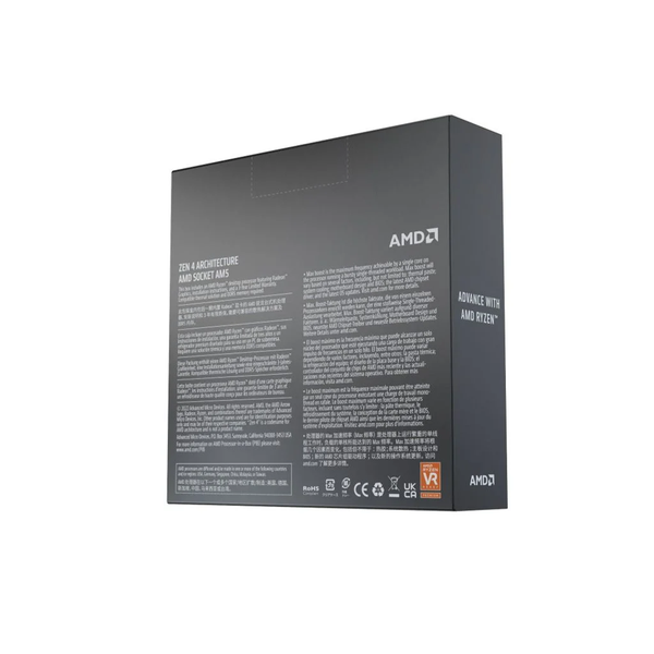 Chip xử lý CPU AMD Ryzen 7 7700X (4.5 GHz Upto 5.4GHz / 40MB / 8 Cores, 16 Threads / 105W / Socket AM5) - Box Chính Hãng