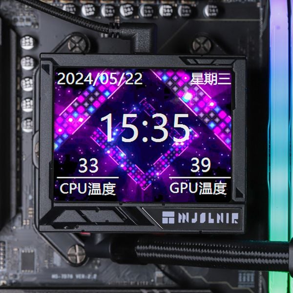 Tản nhiệt AIO THERMALRIGHT MJOLNIR VISION 360 ARGB Đen / Black