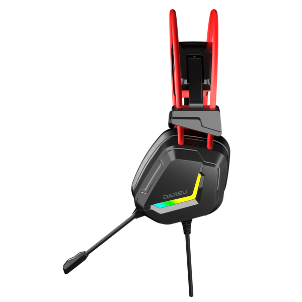 TAI NGHE DAREU FLYING EH733 GAMING BLACK - RED