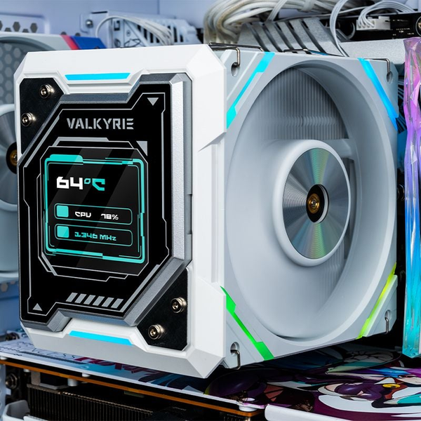 Tản nhiệt khí Valkyrie R125-W Mist - Trắng