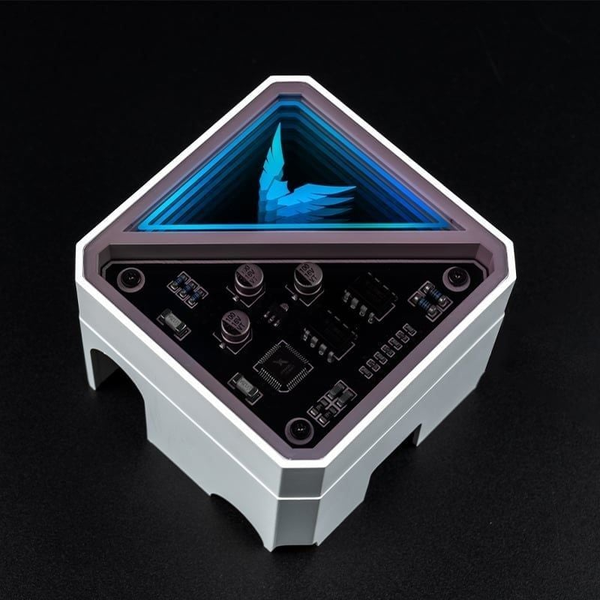 Tản nhiệt AIO Valkyrie V360 Merlin - Trắng Tím/White Purple