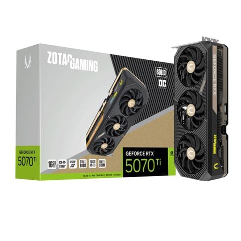 VGA ZOTAC GeForce RTX 5070TI GAMING SOILD OC 16GB