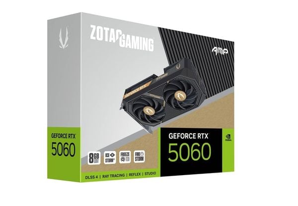 Card màn hình ZOTAC GeForce RTX 5060 AMP 8GB GDDR7