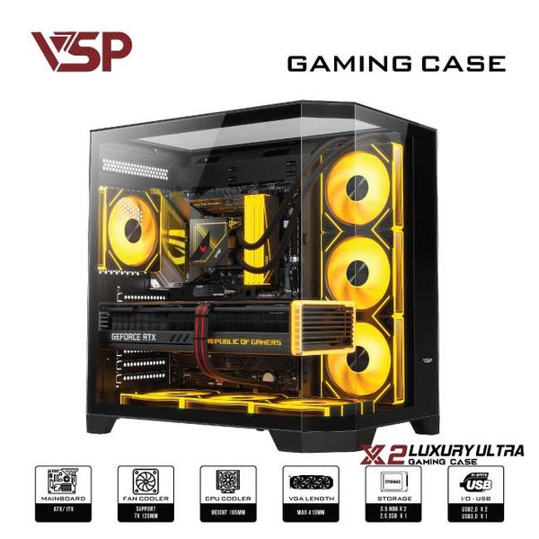 Vỏ Case VSP LUXURY ULTRA X2 ATX