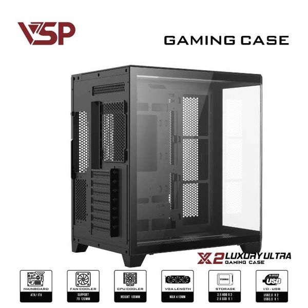 Vỏ Case VSP LUXURY ULTRA X2 ATX
