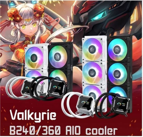 Tản nhiệt AIO Valkyrie B360 ARGB - Đen/Black