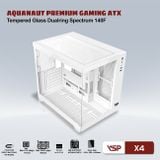 CASE VSP X4 AQUANAUT PREMIUM GAMING ATX TRẮNG NEW ( KHÔNG KÈM FAN)
