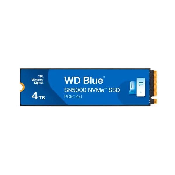Ổ cứng SSD Western Blue SN5000 4TB M2 NVME PCIe Gen4