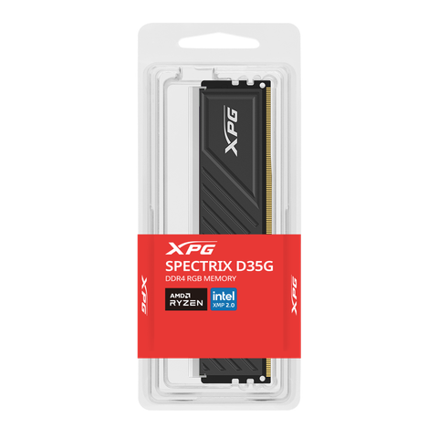 RAM DR4 8G BUSS 3200 ADATA XPG SPECTRIX D35G RGB ( 1X8GB) BLACK NEW