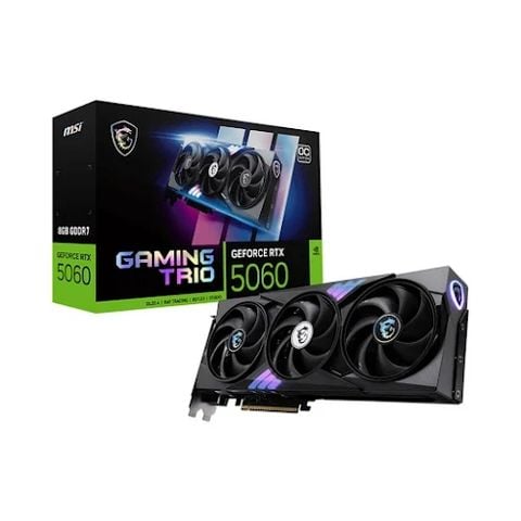 Card màn hình MSI GeForce RTX 5060 GAMING TRIO OC 8GB GDDR7