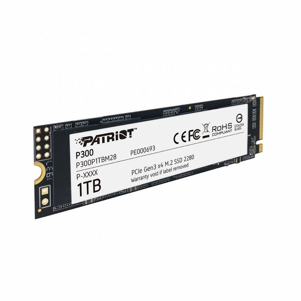 Ổ cứng SSD PATRIOT P300 1TB M.2 NVMe Gen 3 ( P300P1TBM28 )