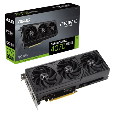 Card màn hình ASUS PRIME GeForce RTX 4070 SUPER 12GB GDDR6X OC Edition