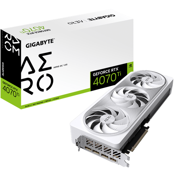 Card màn hình Gigabyte RTX 4070Ti 12GB DR6X Aero OC 3 Fan