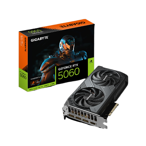Card màn hình Gigabyte GeForce RTX 5060 WINDFORCE OC X2 8GB GDDR7